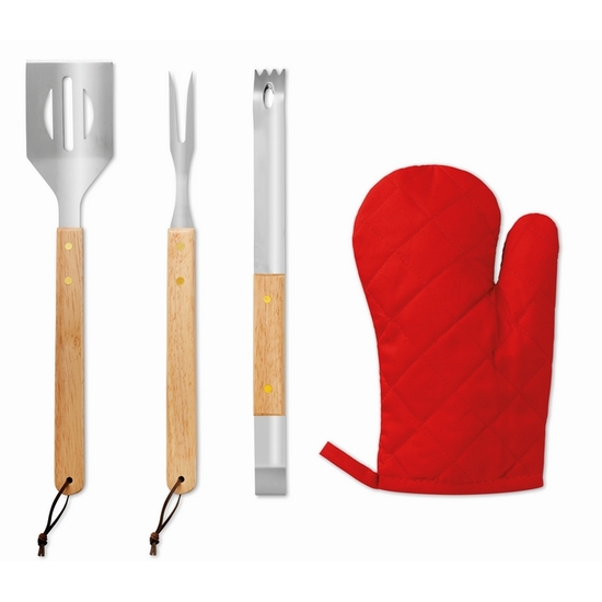 BBQ Schürze mit BBQ Werkzeug