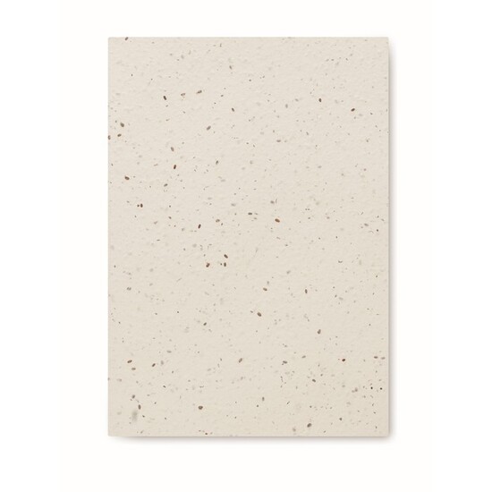 DIN A5 Notizbuch Samenpapier