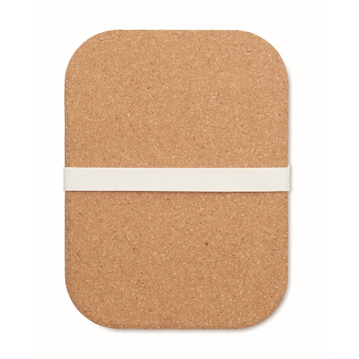 Lunchbox Glas mit Kork