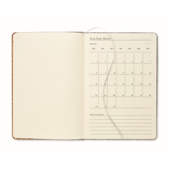 DIN A5 Notizbuch RPET-Filz