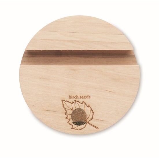 Smartphone Halter Birkenholz