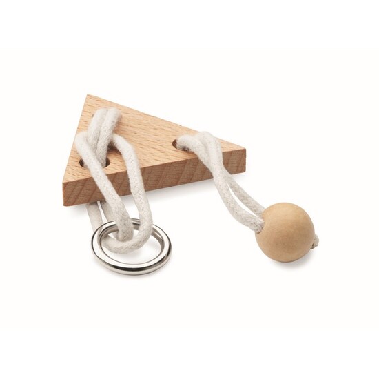 Geduldsspiel Holz Dreieck