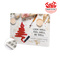 Adventskalender Eco XL, Papierblister, kundengestelltes Füllgut
