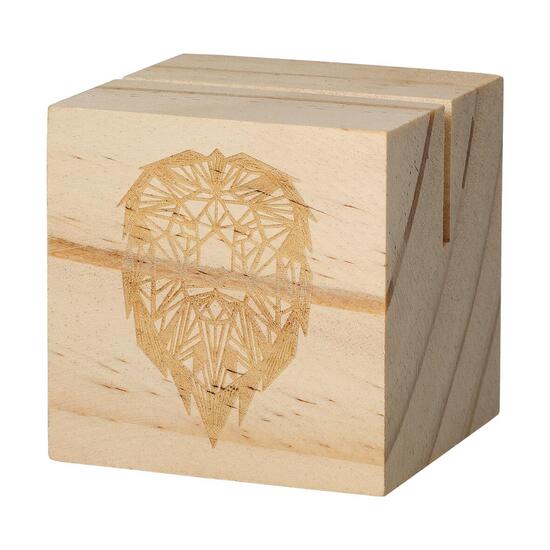 Holzmenükartenhalter "Cube"
