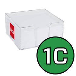 Zettelbox 10,5x10,5x4,8cm 1400-0-1