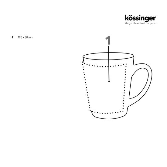 Kössinger Cosmos  Tasse