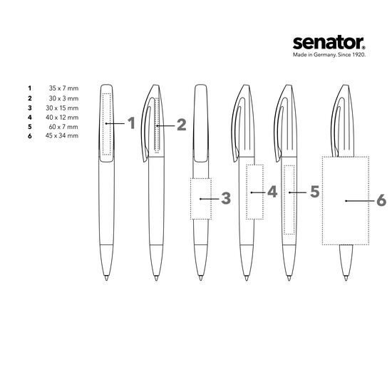 senator Bridge Polished  Drehkugelschreiber