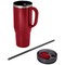 Melbourne 1200 ml RCS-zertifizierter Isolierbecher mit Strohhalm