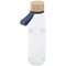 Porto 500 ml Glas-Flasche mit Silikongriff und Bambusdeckel