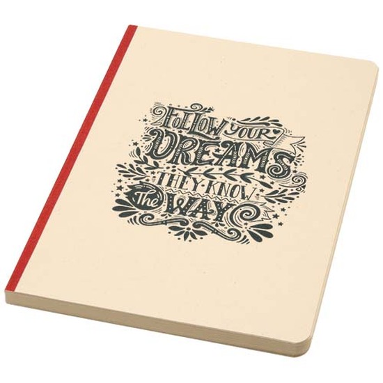 Liliana A5 Zuckerrohr und RPET Softcover Notizbuch