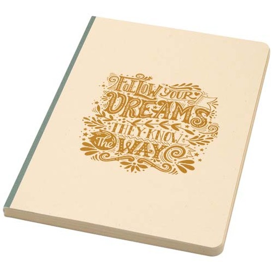 Liliana A5 Zuckerrohr und RPET Softcover Notizbuch