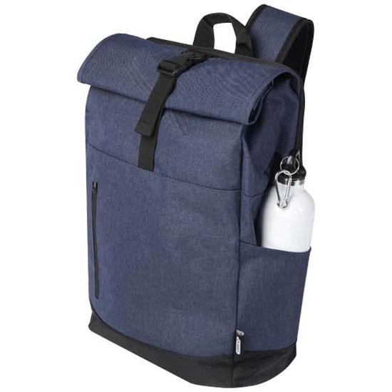 Libra 15,6" GRS recycelter Rolltop Laptop-Rucksack 12L