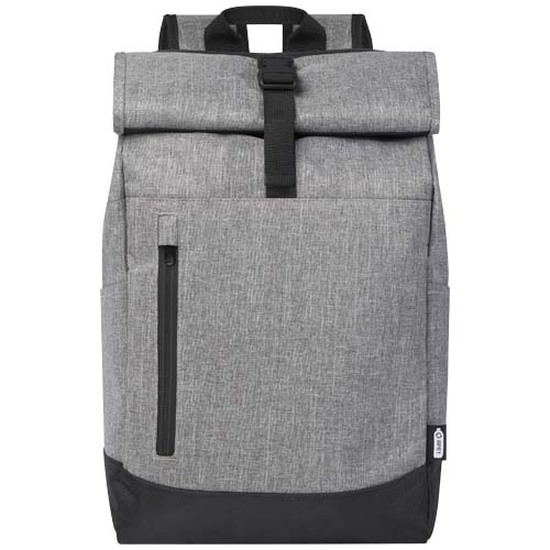 Libra 15,6" GRS recycelter Rolltop Laptop-Rucksack 12L
