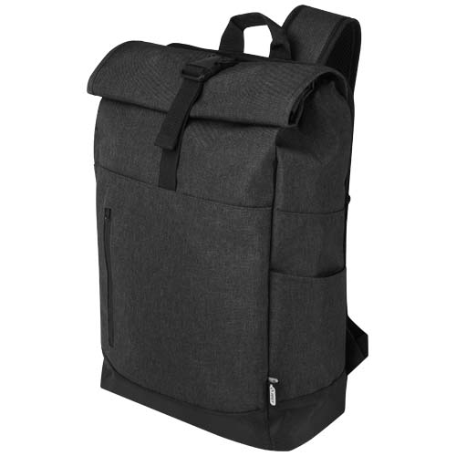 Libra 15,6" GRS recycelter Rolltop Laptop-Rucksack 12L