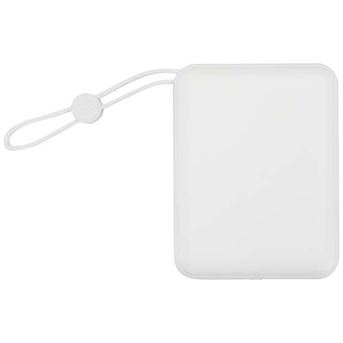 Acrux 35 W 10.000 mAh Tablet Powerbank mit integriertem Typ-C-Kabel aus recyceltem Kunststoff