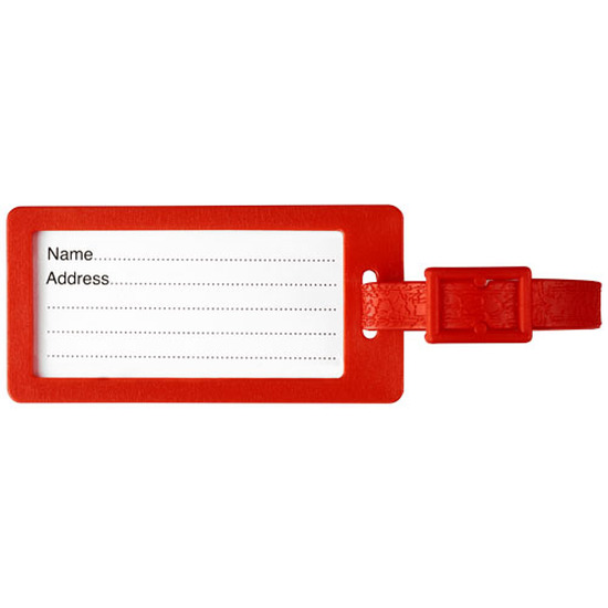 River Gepäckanhänger mit Fenster aus recyceltem Material