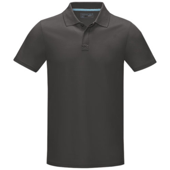 Graphite Poloshirt aus Bio-Baumwolle für Herren