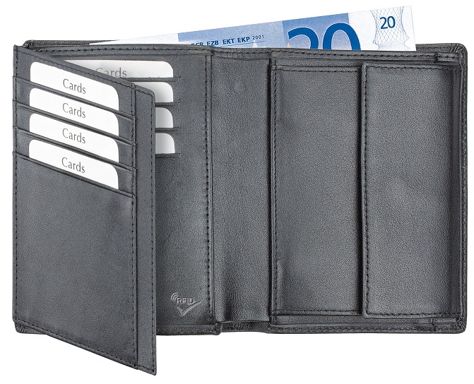 Kombibörse mit RFID Schutz