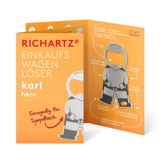 RICHARTZ® EINKAUFSWAGENLÖSER karl hero