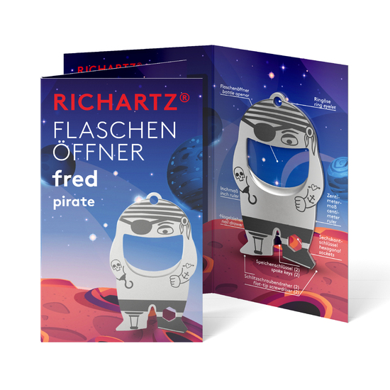 RICHARTZ® FLASCHENÖFFNER fred pirate
