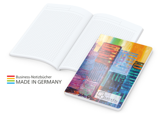 Notizbuch Flexx-Book Bestseller A5, Polychrome gloss-individuell