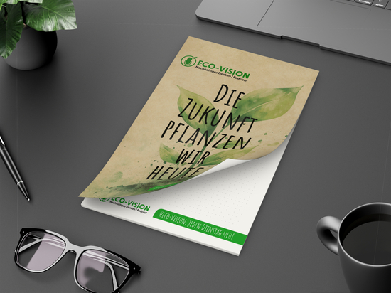 Schreibblock Cover Recycling, 50 Blatt