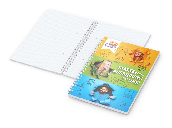 Collegeblock Wire-O A5 Bestseller, 50 Blatt