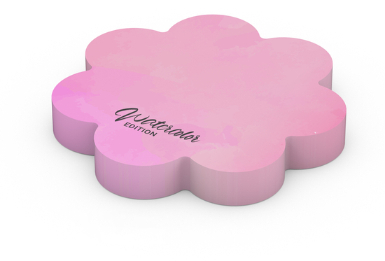 Haftnotiz Form 72 × 72, 100 Blatt