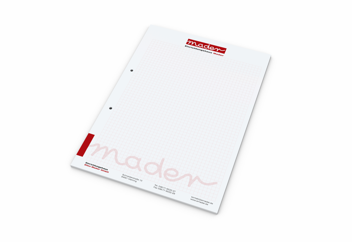 Schreibblock A4 Bestseller, 50 Blatt