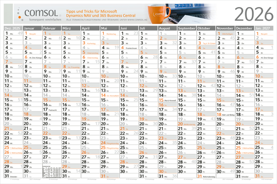 Wandplaner Horizont M Bestseller