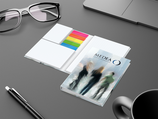 Haftnotiz-Set Helsinki White Bookcover