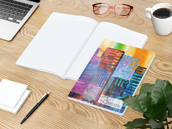 Notizbuch Flexx-Book Bestseller, A4, Polychrome matt-individuell