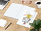 Notizbuch Match-Book White Bestseller, A4, Natura, individuell, weiß