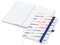 Notizbuch Match-Book White Bestseller, A5, Natura, individuell, mittelblau