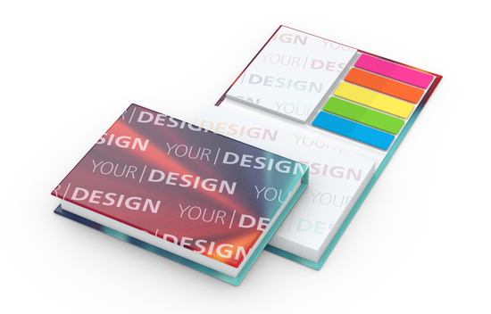 Haftnotiz-Set Paris Bookcover Individuell Bestseller, matt-individuell