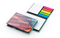 Haftnotiz-Set Wien Bookcover White Bestseller, gloss-individuell, Farbschnitt schwarz