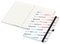 Notizbuch Match-Book, A4, Cover-Star Recycling-Matt, schwarz