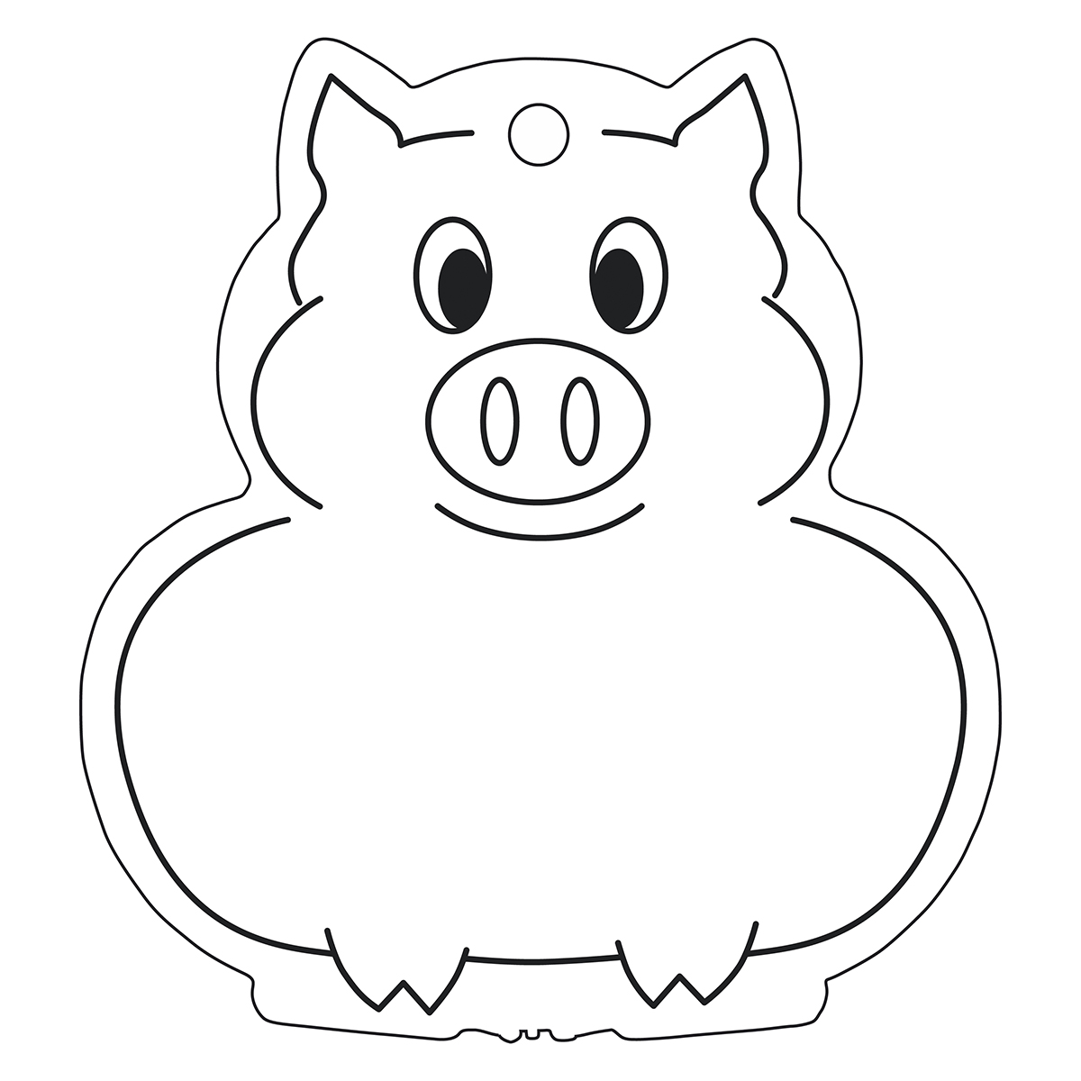 Sicherheits-Reflektor "Katze"