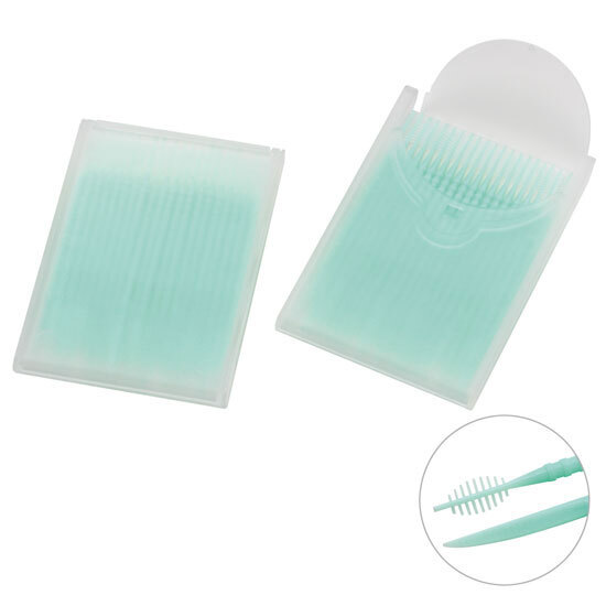 Zahnstocher mit Interdentalbürsten