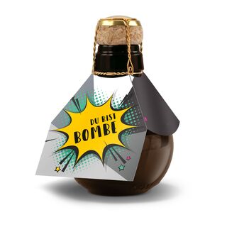 Kleinste Sektflasche der Welt Du bist Bombe, 125 ml 2K1540v
