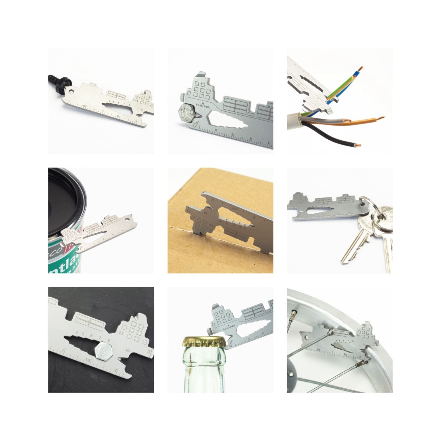ROMINOX® Key Tool Cargo Ship (19 Funktionen) Danke 2K2103f