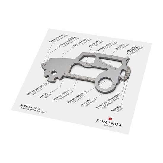 ROMINOX® Key Tool SUV (19 Funktionen) Frohe Ostern Hase 2K2202e