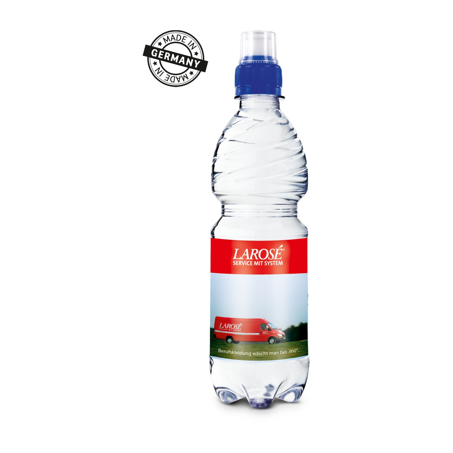 500 ml PromoWater mit Sportscap - Mineralwasser, still 2P005