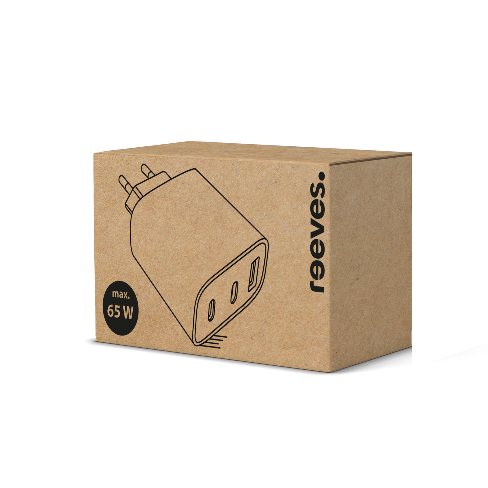 USB Ladegerät GaN 3-Port REEVES-LIMA 65 Watt