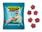 Fruchtgummi Standardformen 15 g Stern transparente kompostierbare Folie