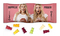 TwinSet 10 g Gummibärchen transparente kompostierbare Folie