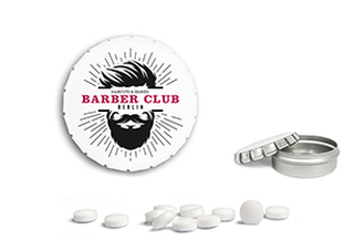 Mini Clic Clac Box 37 g zuckerhaltige Pfefferminztabletten weiß
