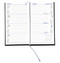 Taschenkalender "Klassik" im Format 8,7 x 15,3 cm, deutsches Kalendarium Grau/Blau mit Leseband, 128 Seiten Fadenheftung, Einband Balacron weiß