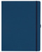 Notizbuch Style Large im Format 19x25cm, Inhalt liniert, Einband Fancy in der Farbe Royal Blue