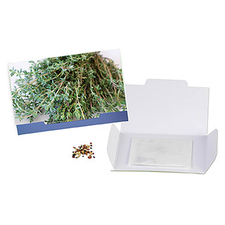 Flower-Card mit Samen - Thymian